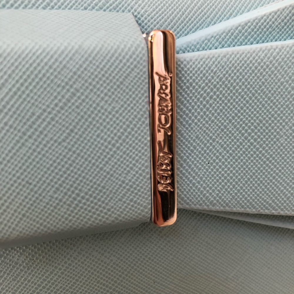 Betsey Johnson NWT Blue Bow Wallet With Wristlet - Picture 5 of 7